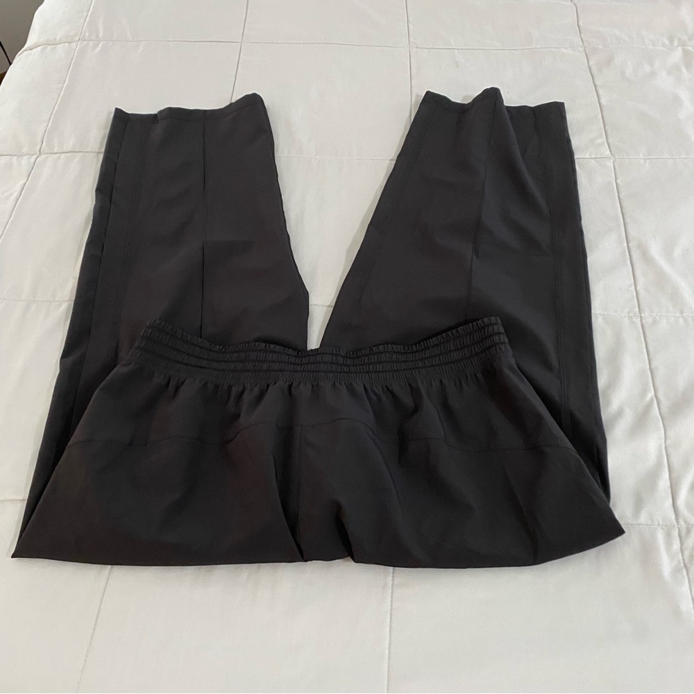 Lululemon Wanderer Crop 23"‎ Pant Black Women’s Sz 10 Workout Athletic Yoga - Picture 10 of 12